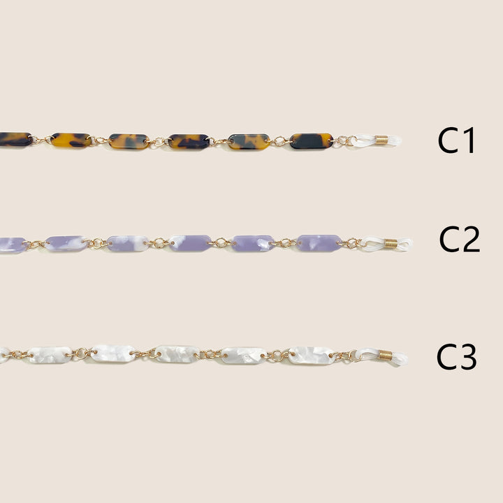Chic Tortoiseshell Eyewear Chain Bowlift