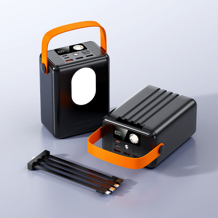 Portable charger with multifunctional smart features Bowlift
