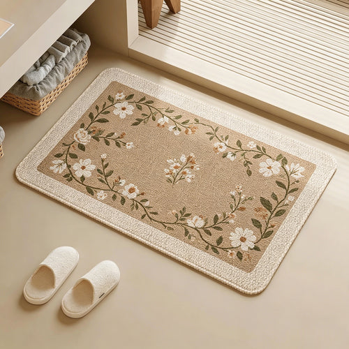Playful Pet-Themed Bath Mat Bowlift