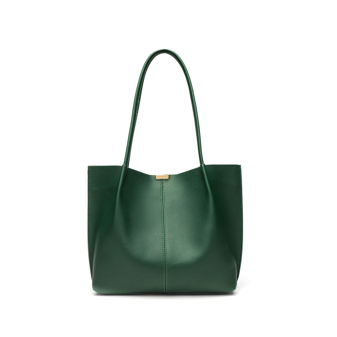 Stylish Leather Tote Bag Bowlift