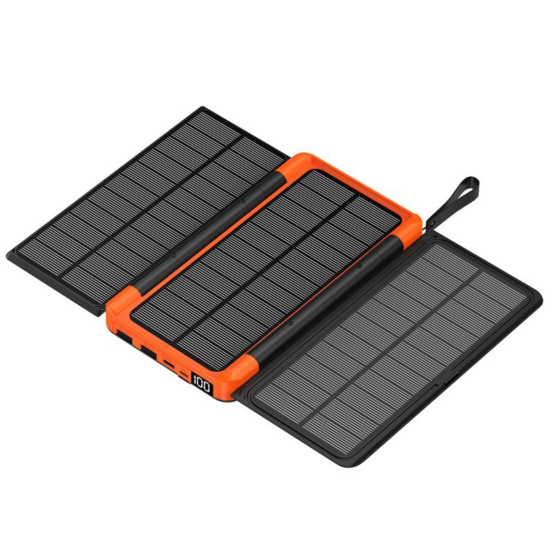 Portable Solar Power Bank with Multifunctional Charging Function Bowlift