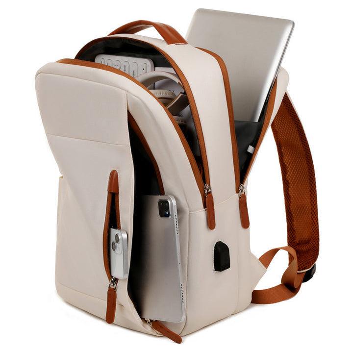 Backpack with multifunctional compartments by Bowlift