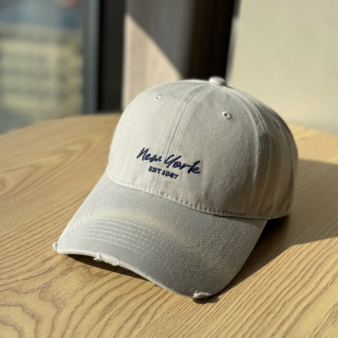 Men's Embroidered Baseball Cap Bowlift