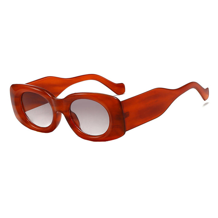 Ladies futuristic sunglasses in elegant square design Bowlift