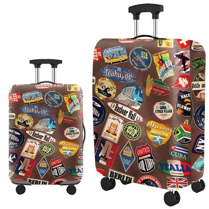 Artistic Travel Hard Shell Suitcase Bowlift