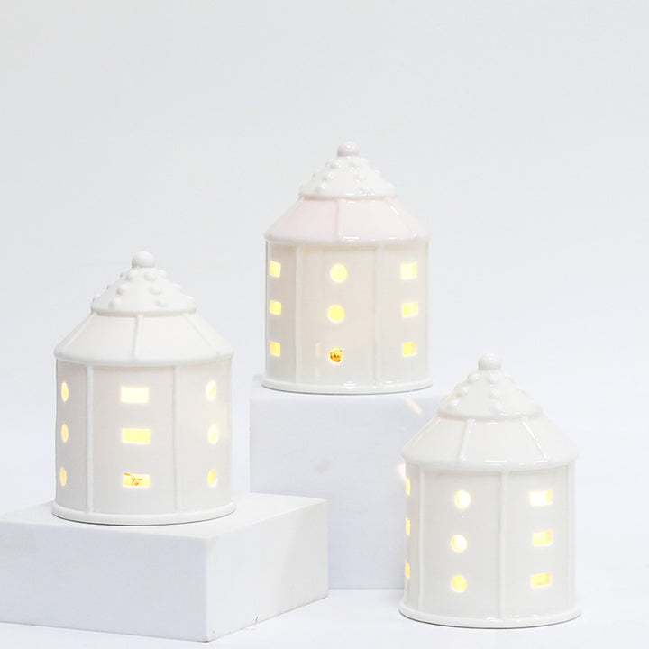 Ceramic House-Shaped Aroma Diffuser Bowlift