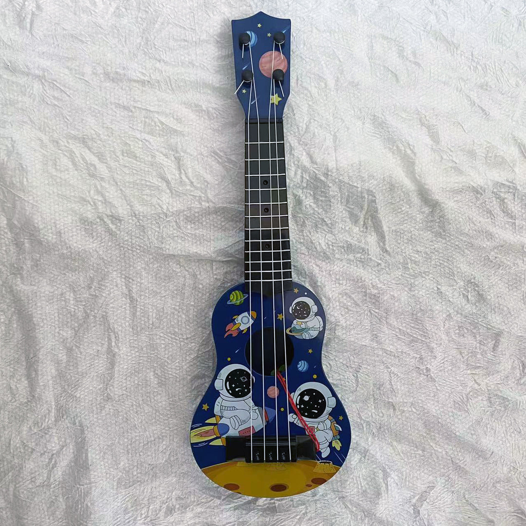 Decorative Space-Themed Ukulele Bowlift