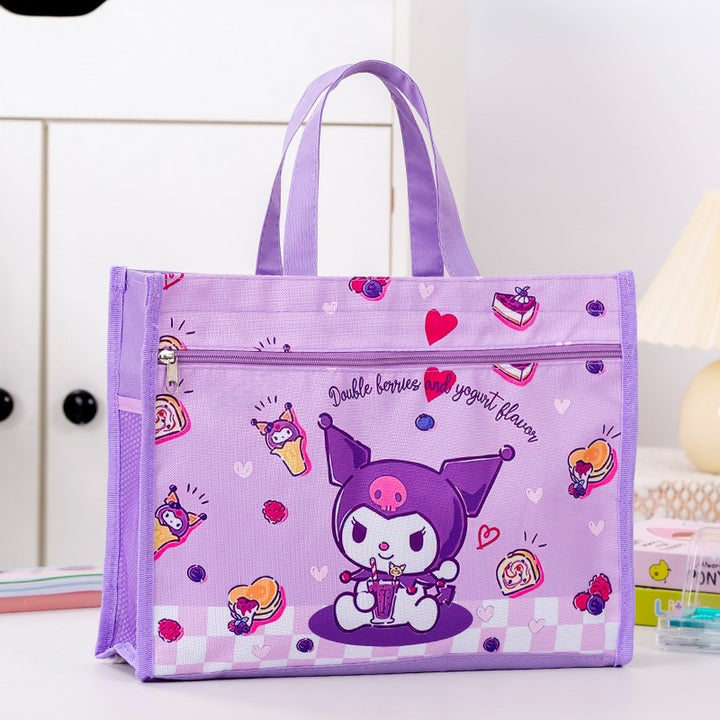 Cute Character-Printed Tote Bag Bowlift