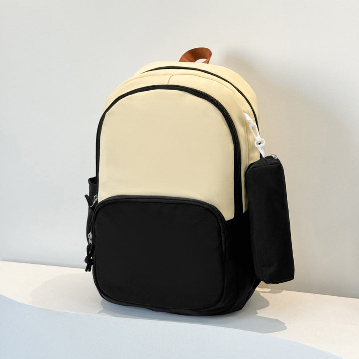Multifunctional backpack with integrated laptop compartment and practical compartment system Bowlift