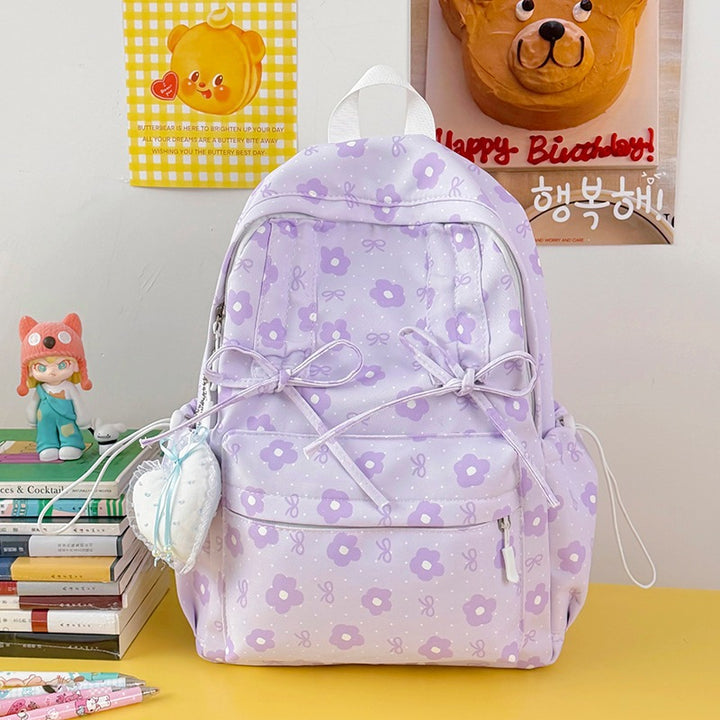 Floral Design Backpack Bowlift