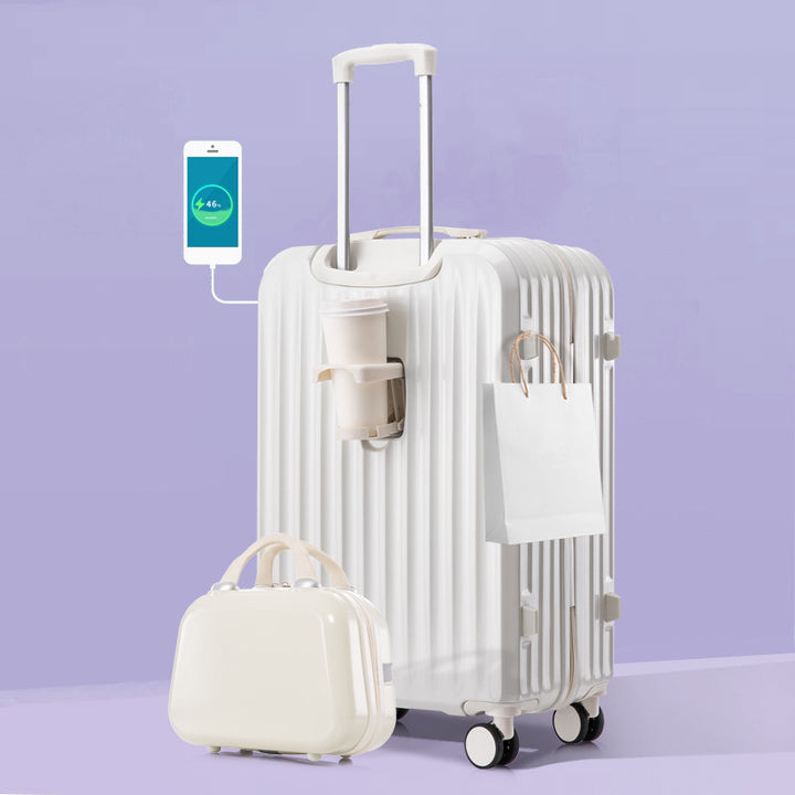 Smart Multi-Function Travel Suitcase Bowlift