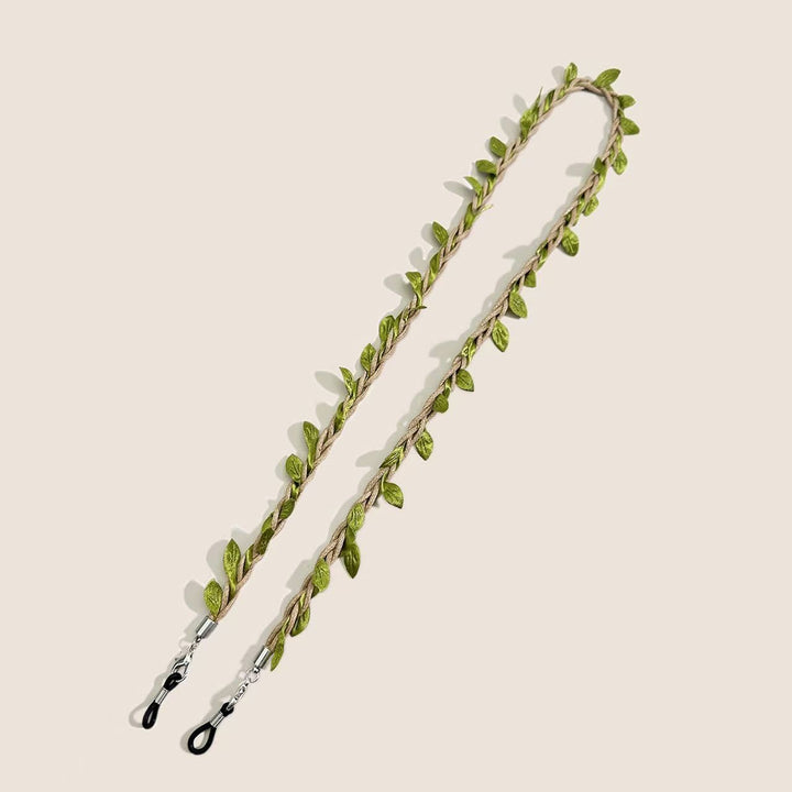 Floral-Embellished Eyewear Chain Bowlift
