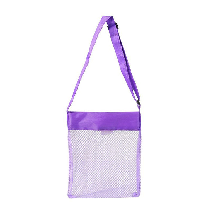 Versatile Beach Bag In Airy Mesh Design Bowlift