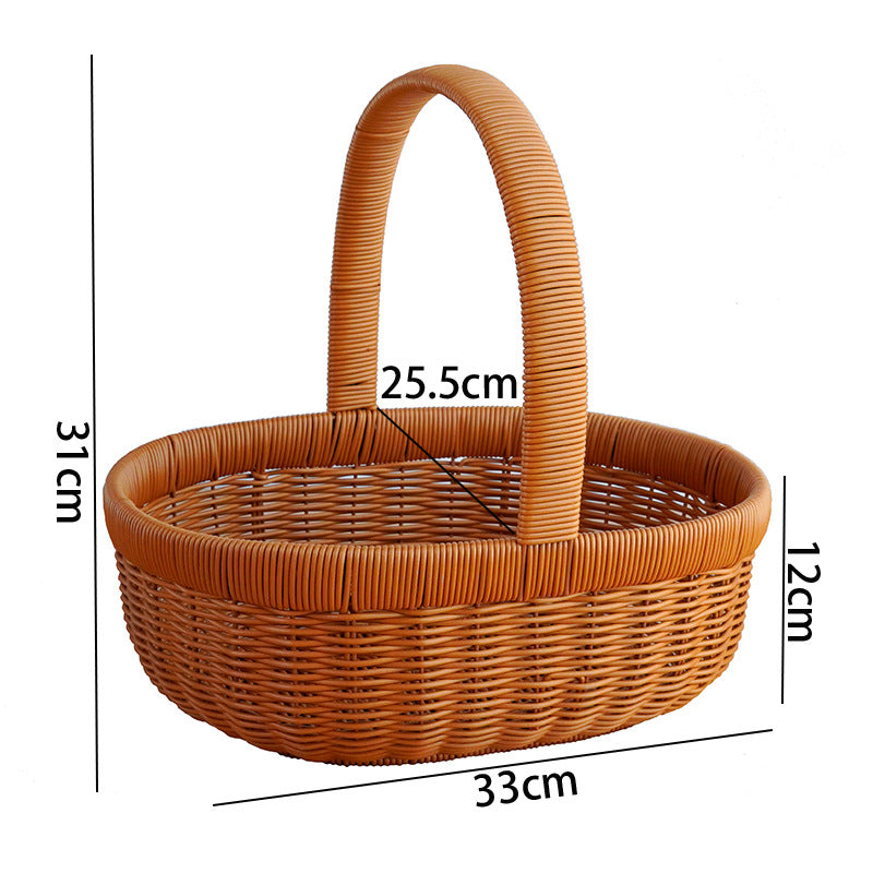Decorative Wicker Bowlift