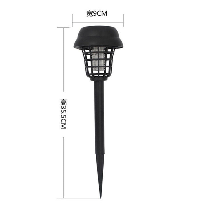 Solar-Powered Decorative Pathway Lantern Bowlift