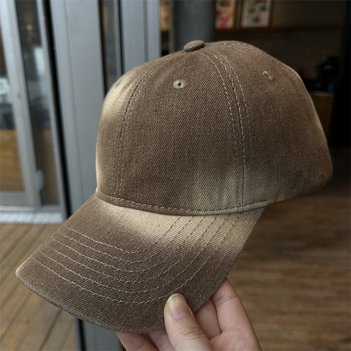 Women's Distressed Denim Baseball Cap Bowlift 1784083710