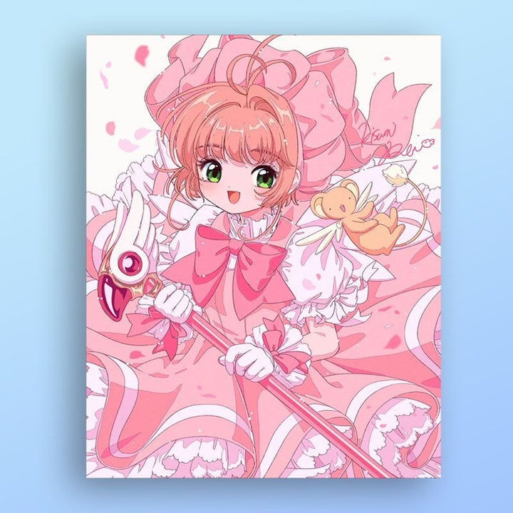 Anime-Inspired Illustration Art Print Bowlift