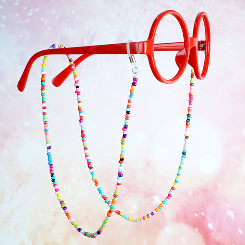 Colorful Beaded Eyewear Chain Bowlift