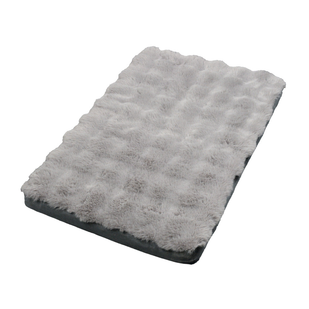 Luxurious Plush Pet Comfort Mat Dog Bed