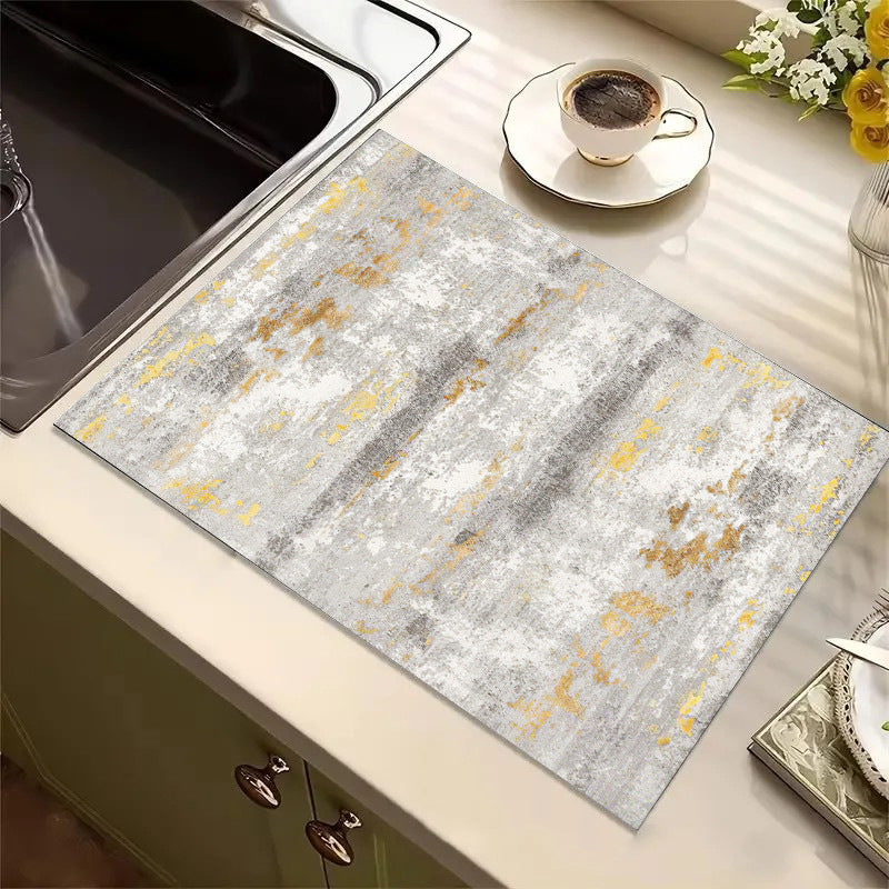 Abstract Geometric Kitchen Mat Bowlift