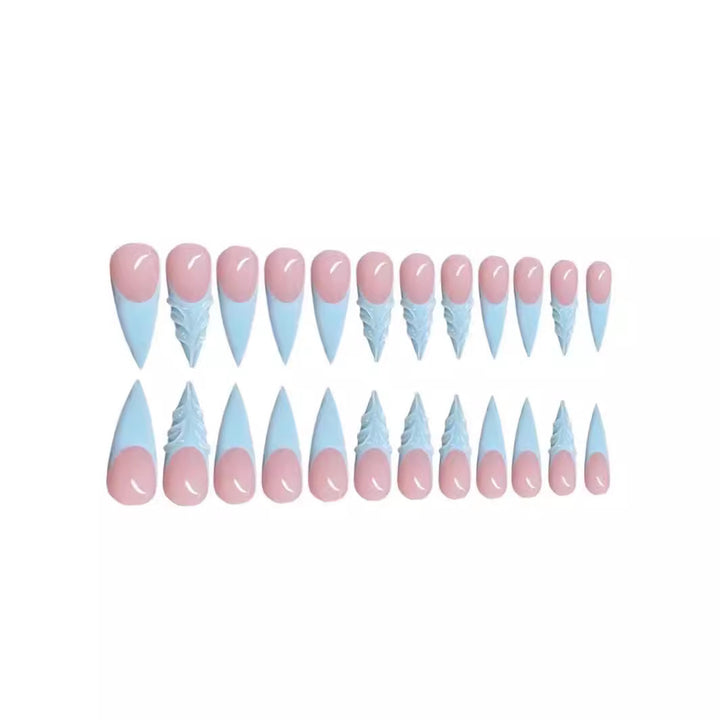 Unique Sculpted Nail Extensions Bowlift
