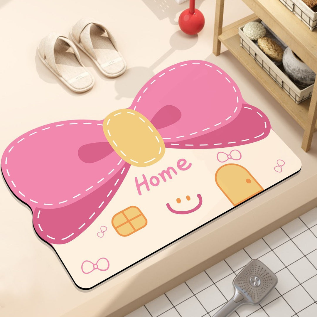 Fun Hamburger-Themed Bath Mat Bowlift