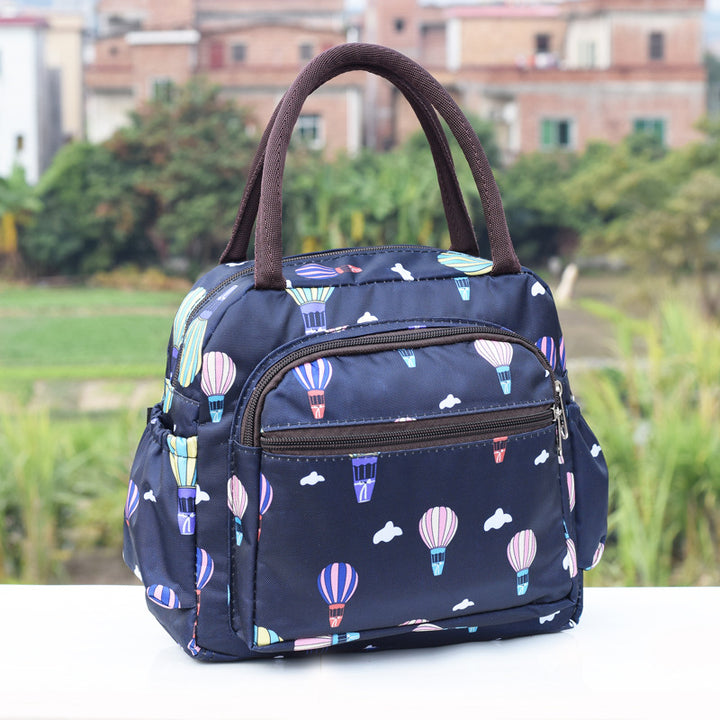 Cute Cat Print Handbag Bowlift