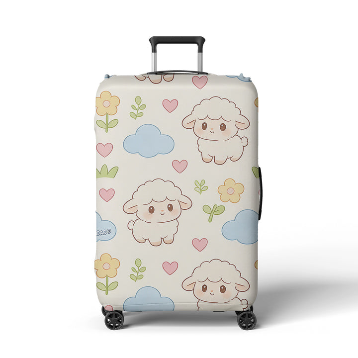 Women's luggage cover with cute Corgi design Bowlift