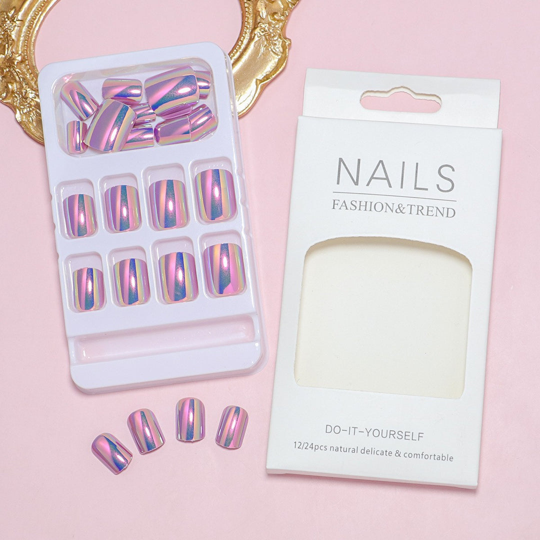 Premium Glossy Press-On Nail Tips Bowlift