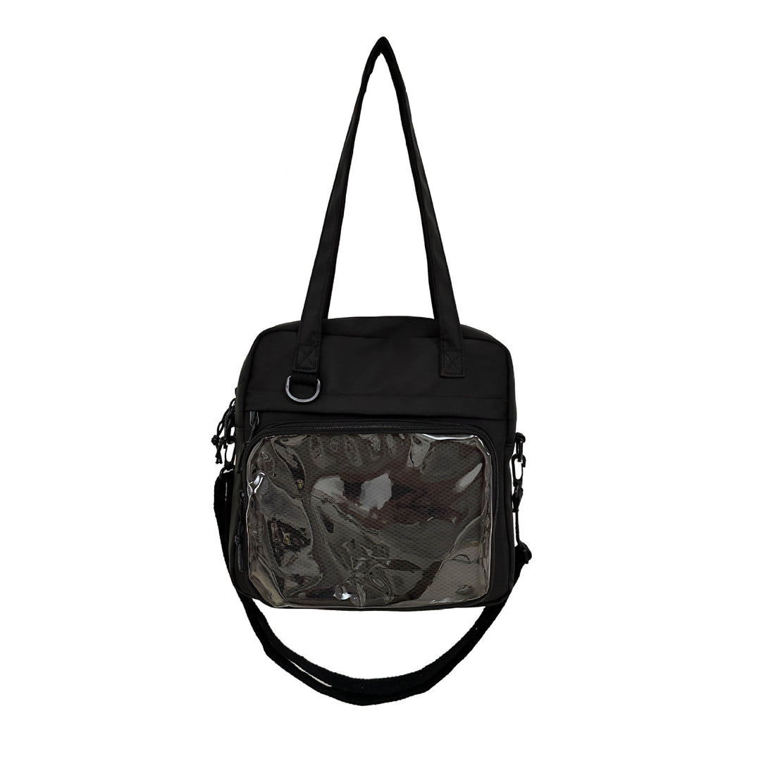 Practical Tote Bag with Transparent Viewing Window Bowlift