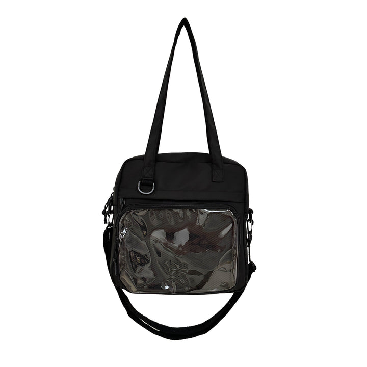 Practical Tote Bag with Transparent Viewing Window Bowlift