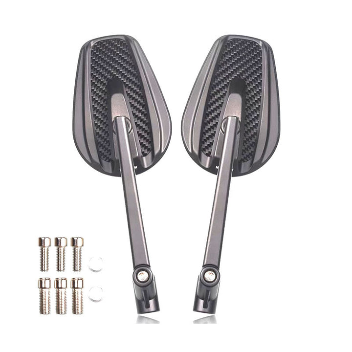Motorcycle rearview mirror with modern design made of aluminum Bowlift