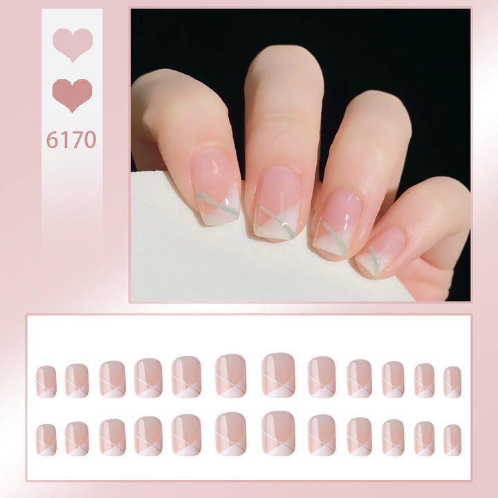 Minimalist Press-On Nail Art