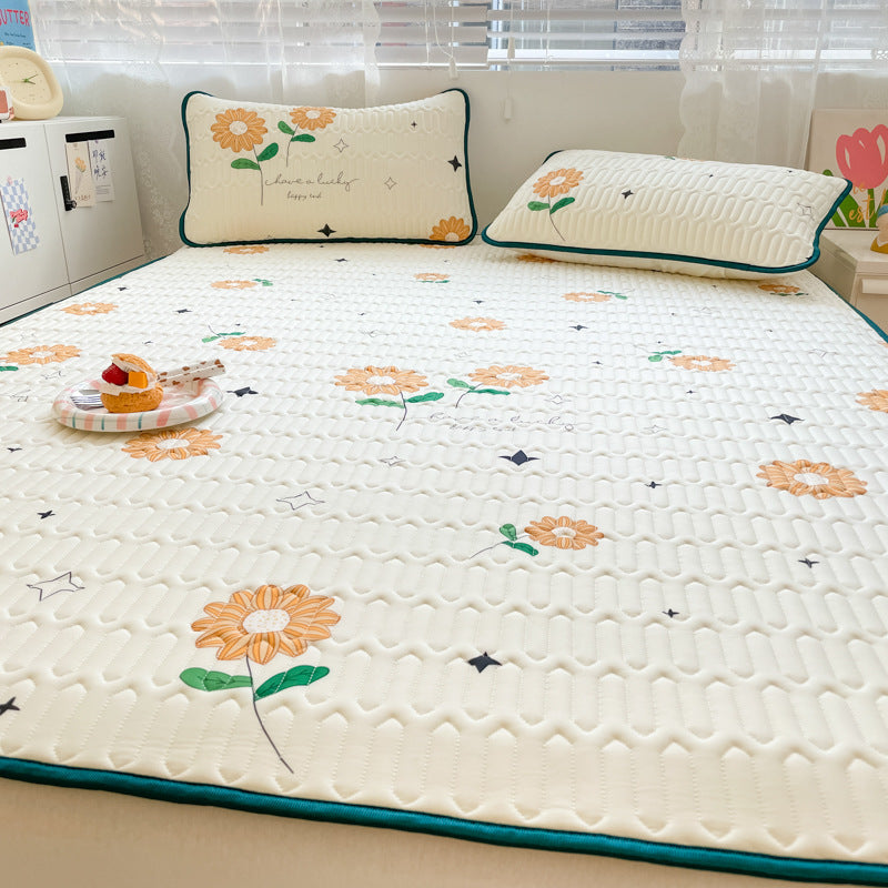 Playful Rainbow Mattress Protector