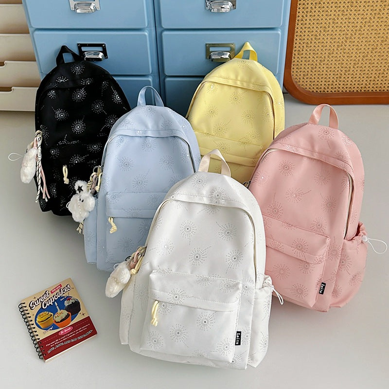 Chic Patterned School Backpack Bowlift