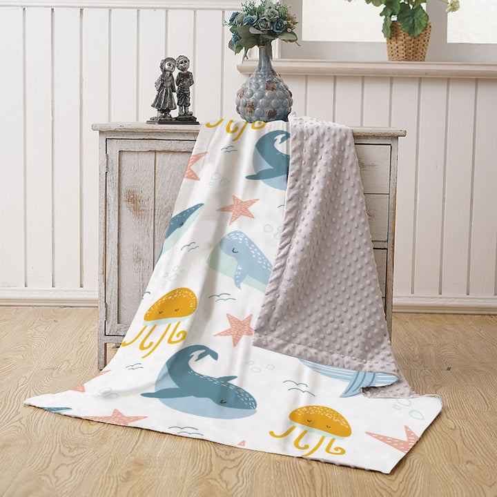 Women’s cuddly blanket in dinosaur design Bowlift