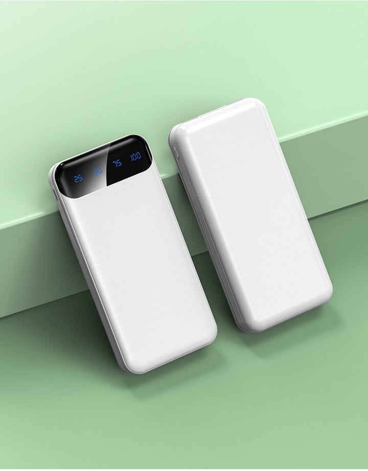 High-performance power bank with intelligent charging concept and digital display Bowlift
