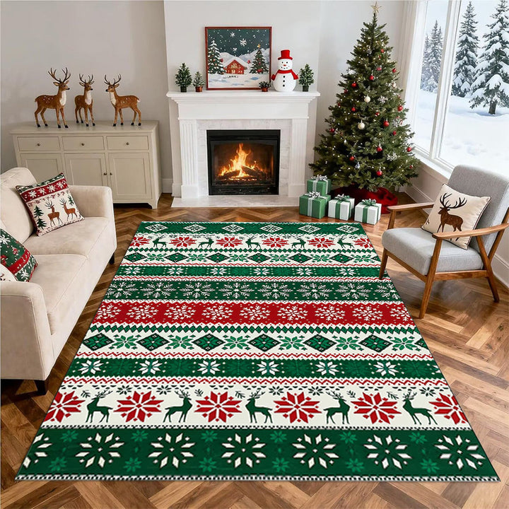 Christmas-Themed Area Rug Bowlift