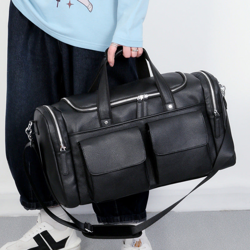 Spacious and Durable Travel Bag with Multiple Outer Pockets Bowlift