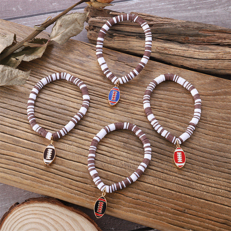 Sport-Themed Charm Bracelet Bowlift