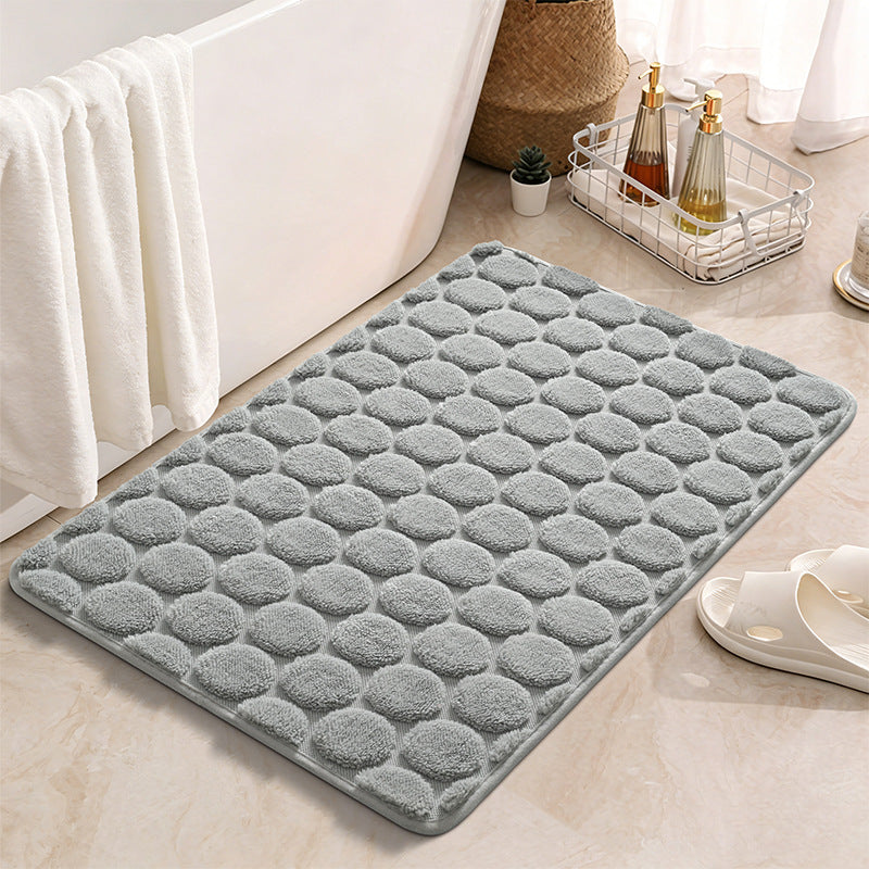 Plush Bath Mat Bowlift