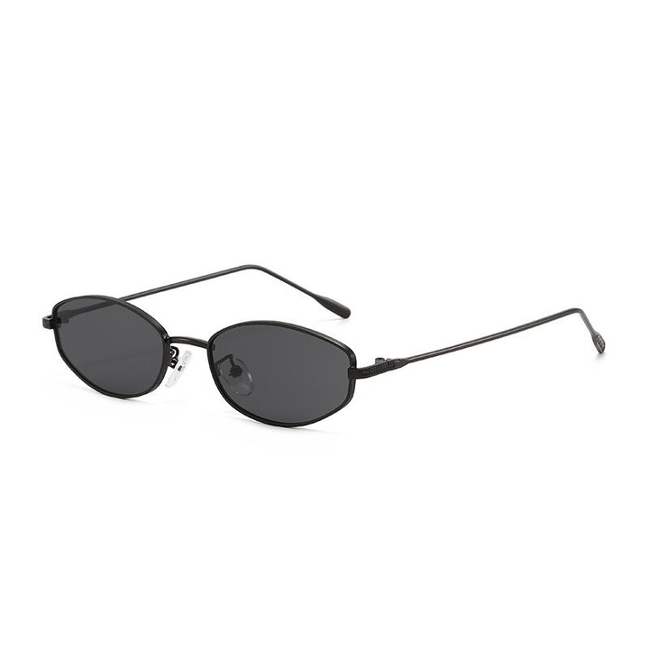 Ladies' fashionable sunglasses in minimalist oval design Bowlift