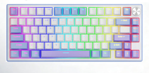 RGB Backlit Gasket Mechanical Keyboard Bowlift