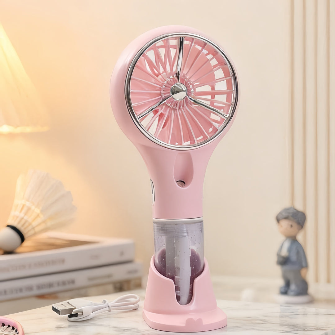 Women's portable USB fan Bowlift