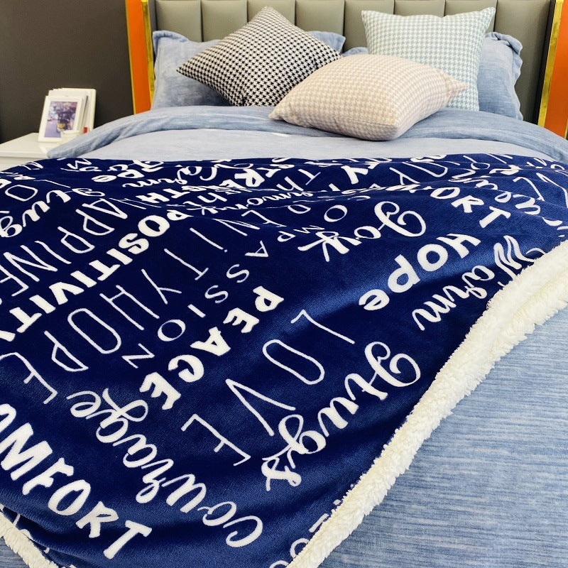 Soft Printed Fleece Blanket