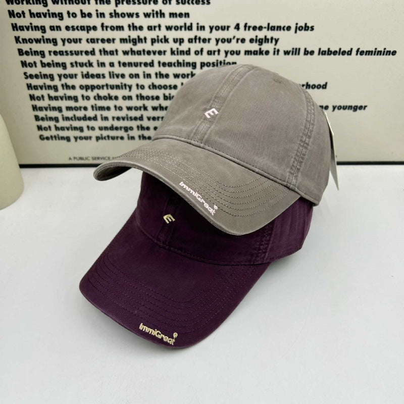 Unisex Relaxed-Fit Adjustable Cotton Cap Bowlift