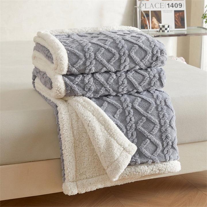 Women High-quality and creative throw blanket Bowlift