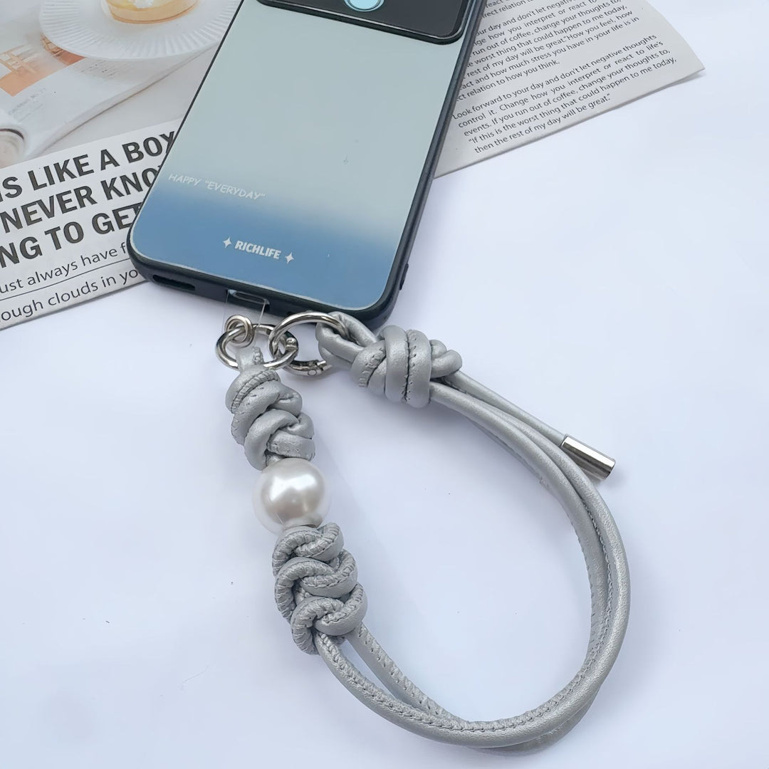 Elegant Braided Keyring Strap Bowlift
