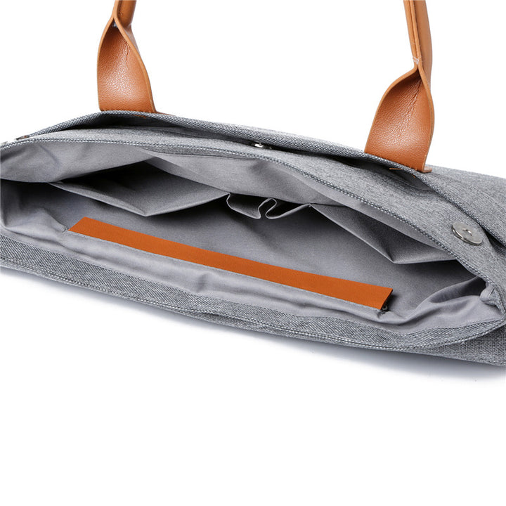 Elegant Laptop Bag with Practical Carrying System Bowlift
