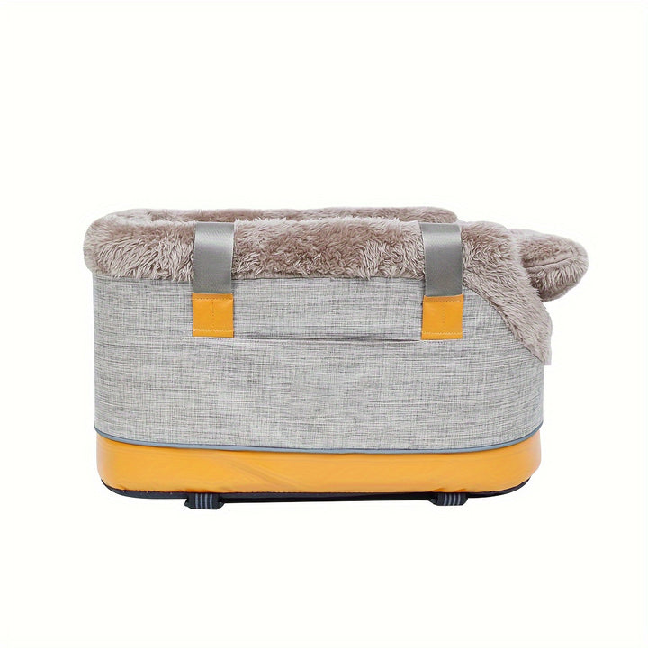 Cozy Fleece-Lined Dog Bed